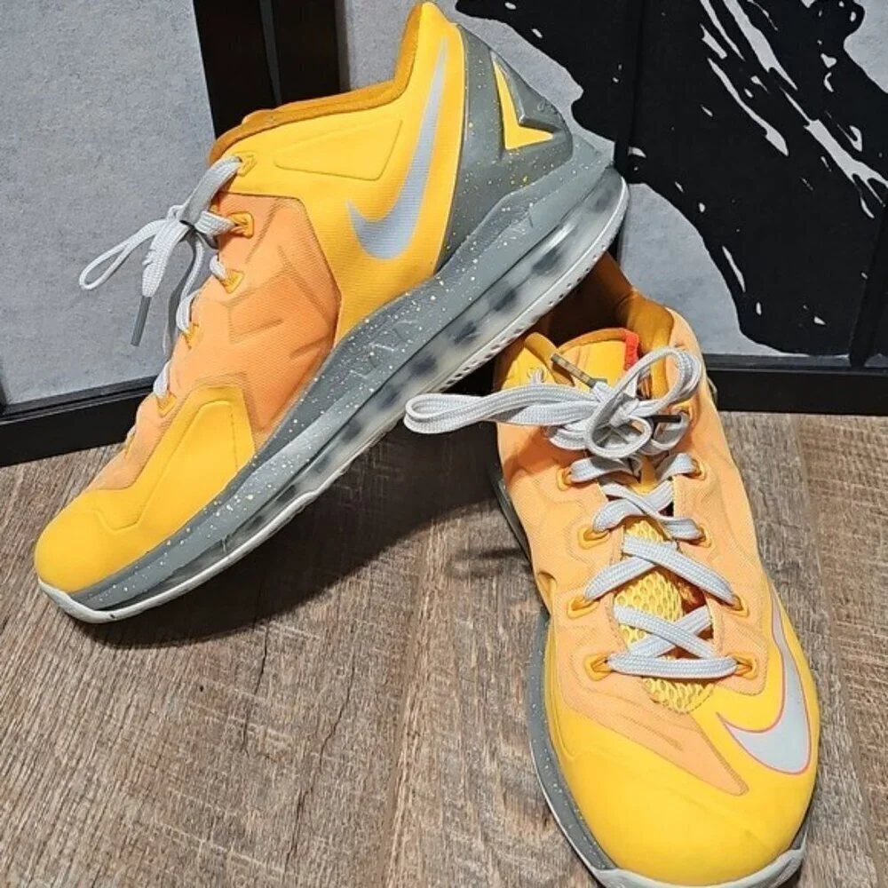 Lebron James Nike Air Max Low Floridian Atomic Mango Sneakers Shoes Mens 9.5
